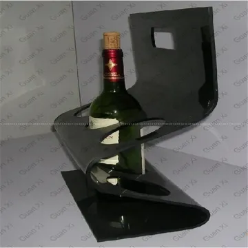 Shenzhen professional manufacturer of acrylic single bottle wine rack