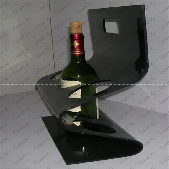 Shenzhen professional manufacturer of acrylic single bottle wine rack
