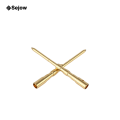 CNC Milling Fasteners Gold Plating Pins Screws