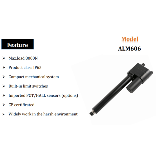 Screw driven 12v 24v linear actuators