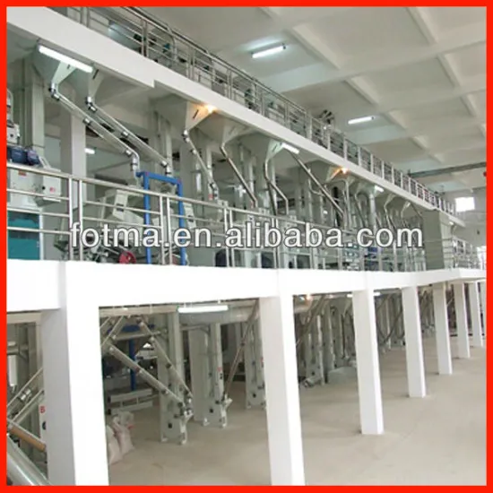 120T/D Complete Set Automatic Rice Mill Equipment