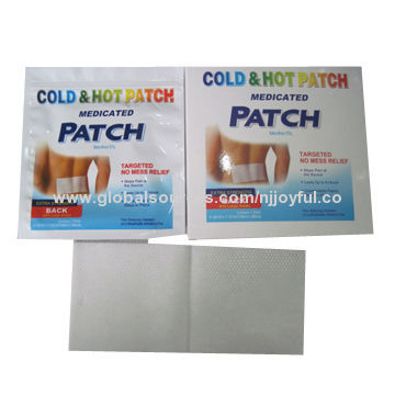 Muscle Pain Releif Cold and hot patch, pain relieving, safe and convenient, nonallergic, no stimulat