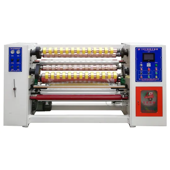 BOPP Tape Manufacturing: 1315mm 1610mm 1620mm Slitting Machine