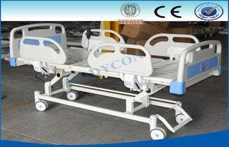 Electric Medical Hospital Beds Sickbed With Manual Crank ,