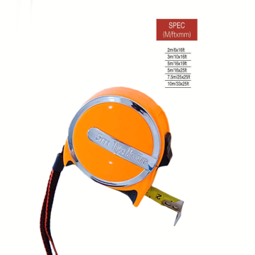 Colorful Contractor rubber tape measure
