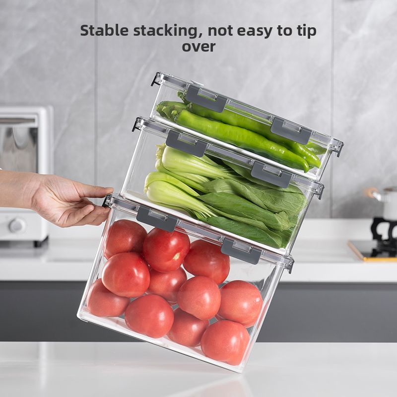 食品グレードの密封された保管ボックスで鮮度を保ちます。