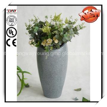 21 Inches Marble Finish fiberglass planter