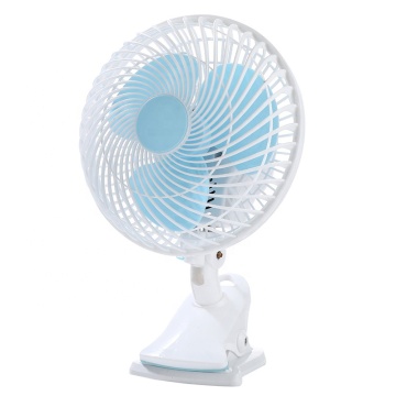 High-Quality Portable Shaking Head Three-Blade Folding Clip Fan