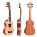 Soprano ukulele abete rosso professionista di buona qualità