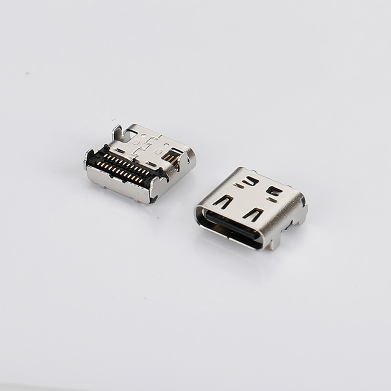 24 Pin Type-C USB4.0 Female Connectors