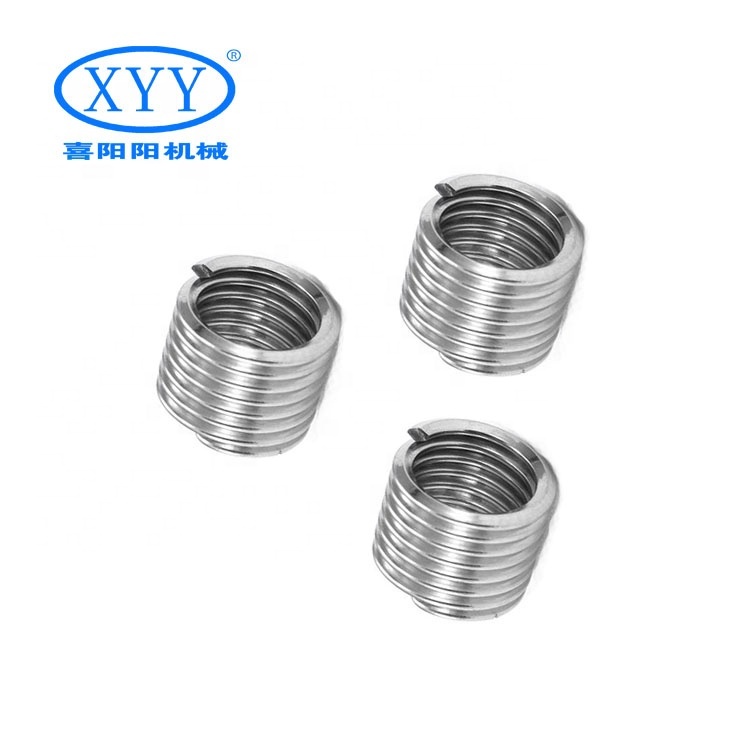 304 Stainless Steel Wire Thread Inserts M3*0.5*2.5D Fasteners Custom Size Screw