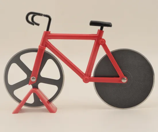 High-Quality, Eco-Friendly Stainless Steel Pizza Cutter with a Unique Bike Wheel Design: Your Premium Home Pizza Slicing Tool