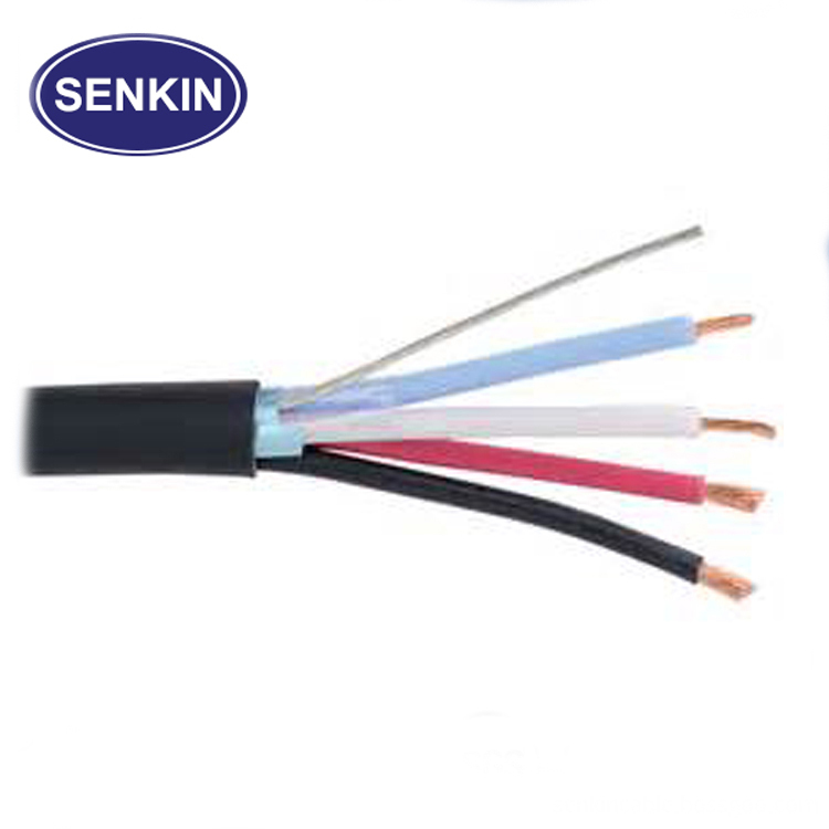 10core ECG Trunk Round TPU Cable 