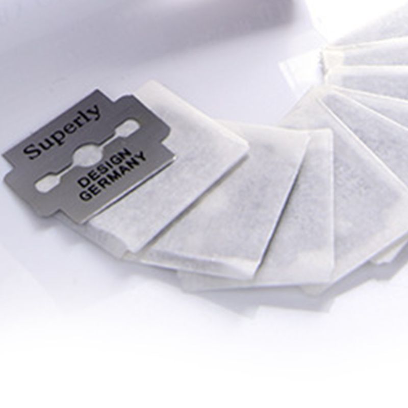 100 Pcs/box Replacement Blade Dead Skin Corn Remover Nail Art Pedicure Blades Foot Care Tool 28GA