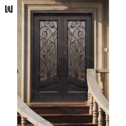 Custom Wrought Iron French Doors - Industry Leader Wholesaler