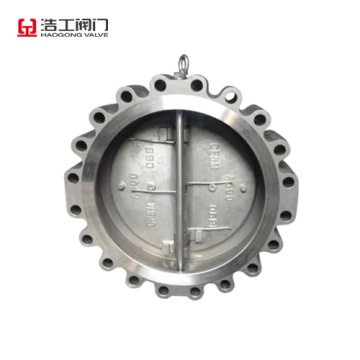 Dual Plate Lug Check Valve metal seated