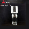 Clear glass vase Glassware Fresh Flower Glass Vase