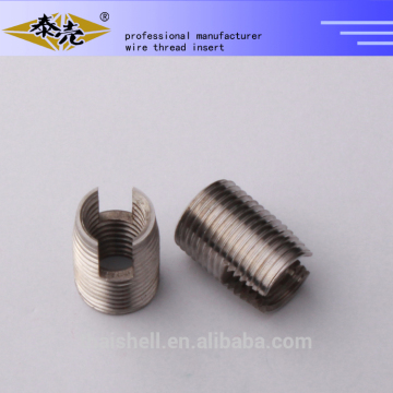 M10*1.25 brass self tapping thread inserts