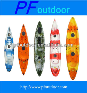 LLDPE sit on top kayak/ocean water kayak/ fishing kayak / double kayak /family kayak and 3 person kayak