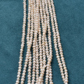 Perles de perle d'eau douce cultivées naturelles pour fabrication de bijoux