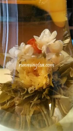 Happiness Butterfly Dancing Beautiful Blooming Tea Balls