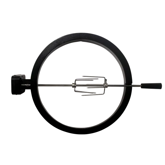 AUPLEX Kamado Grill Rotisserie Kit for Roast Chicken and Beef BBQ Accessories