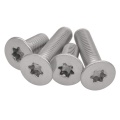 ISO14581 Socket Hexalobular Countersunk Flat Head Screws