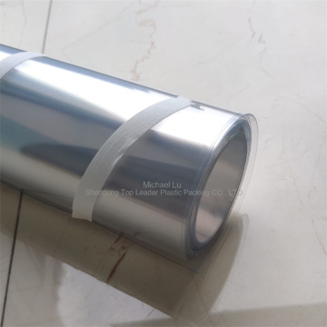 Transparent PET rigid sheet laminated with PE film