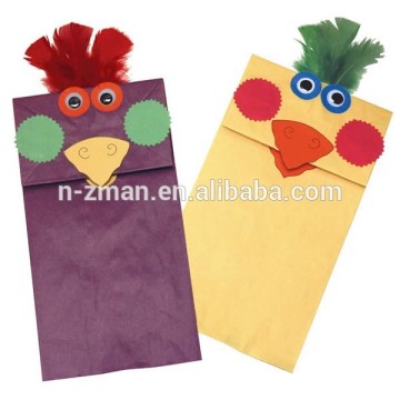 Ribbon Handle Paper Bag,Handle Paper Colorful Bag,Custom Printed Paper Bag