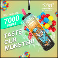 Филиппины горячая распродажа одноразовая вейп R &amp; M Monster 7000