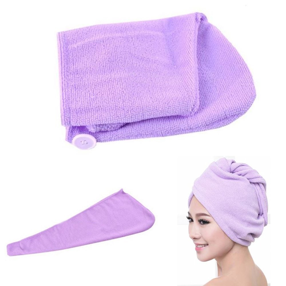 microfiber super absorbent hair towel
