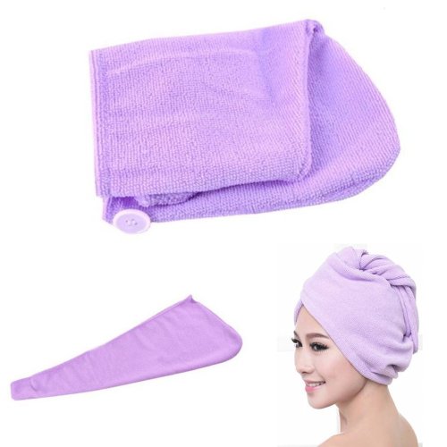 microfiber super absorbent personalized hair towel for women