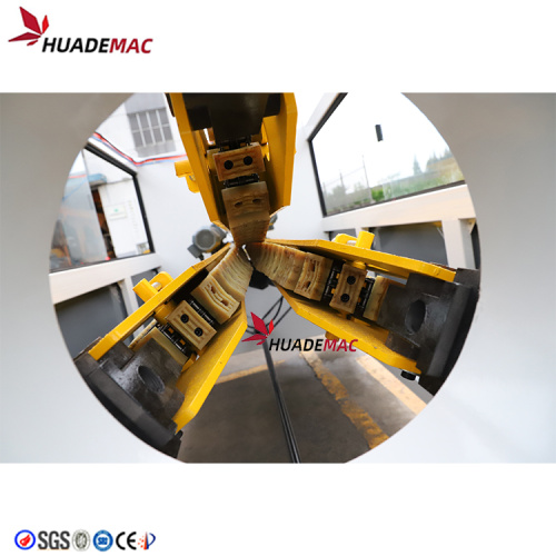 PVC HDPE PPR plastic pipe haul-off machine