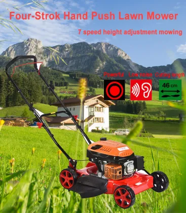 22inch hand push garden tools and lawn mower