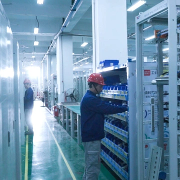 Energy storage cabinet assembly line