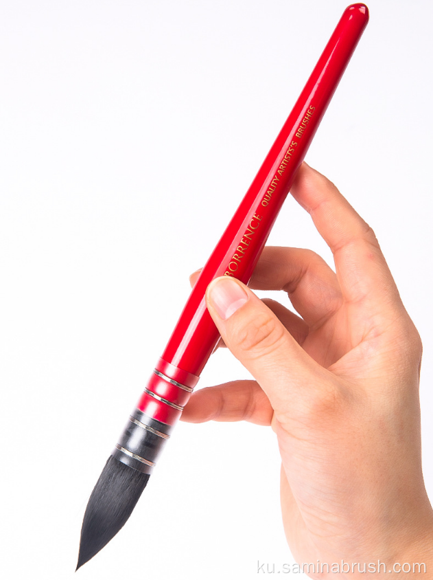 Hunermend Painting Brush Red
