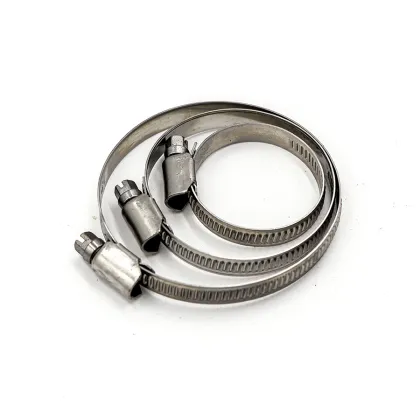 Stainless steel clamp oil pipe hose clamp