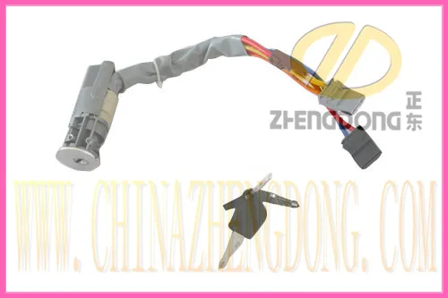 for Peugeot 405 Ignition Starter Lock Ignition Switch + 2 Keys