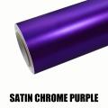 Satin Chrome Vinyl Car Wrap Foil