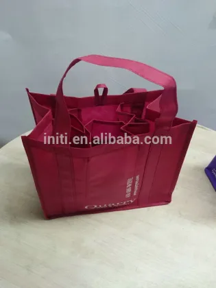 Top Wholesale Alibaba Wine Bag Six Cooler Six Bottle Bag For Wine Packing