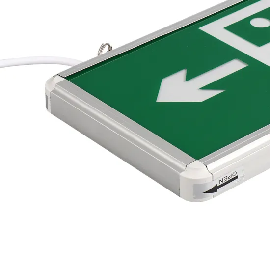 3W four-sided aluminum LED emergency Exit sign light