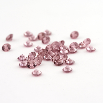 Grosir perhiasan batu rhodolite cz rhodolite murah - tas 100 pcs, tinggi 8mm, ukuran 4-9mm