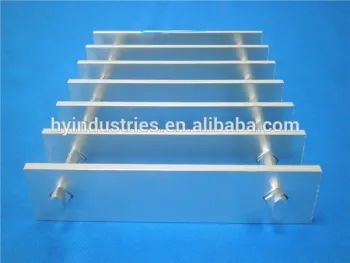 Plain floor aluminum grating