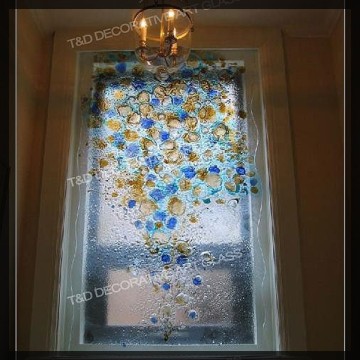 2014 modern gorgeous beauty glass shower door for bathrooms