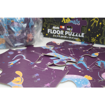 48 pieces kids paper jigsaw puzzle flooring