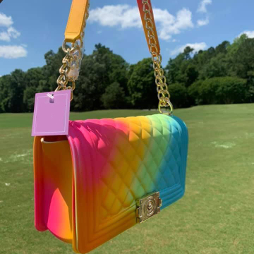 Guangzhou Fabrik Großhandel Luxus -Jelly -Taschen &amp; PVC -Handtaschen für Frauen