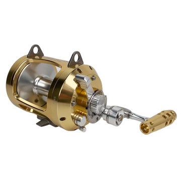 80W Heavy Duty Trolling Reel - 45KG Max Drag Saltwater Big Game Fishing