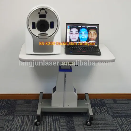 Professional 3d facial skin analysis consultant machine