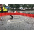 Barrera llena de agua Baffle de inundación 75 cm altura