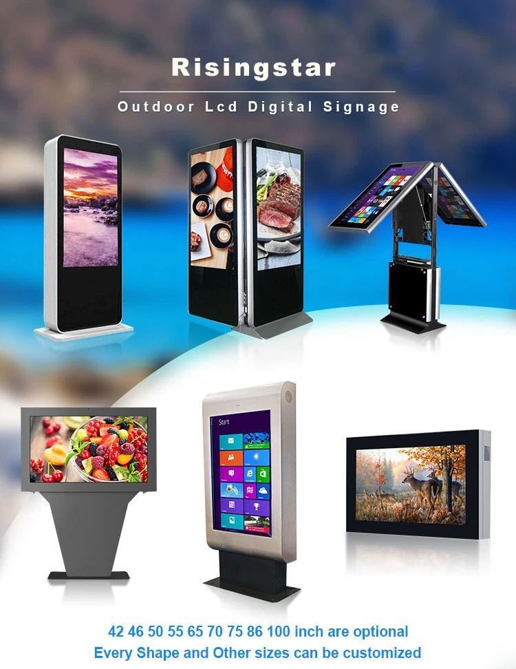 LCD advertising display